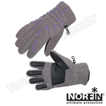 Перчатки флисовые Norfin Violet